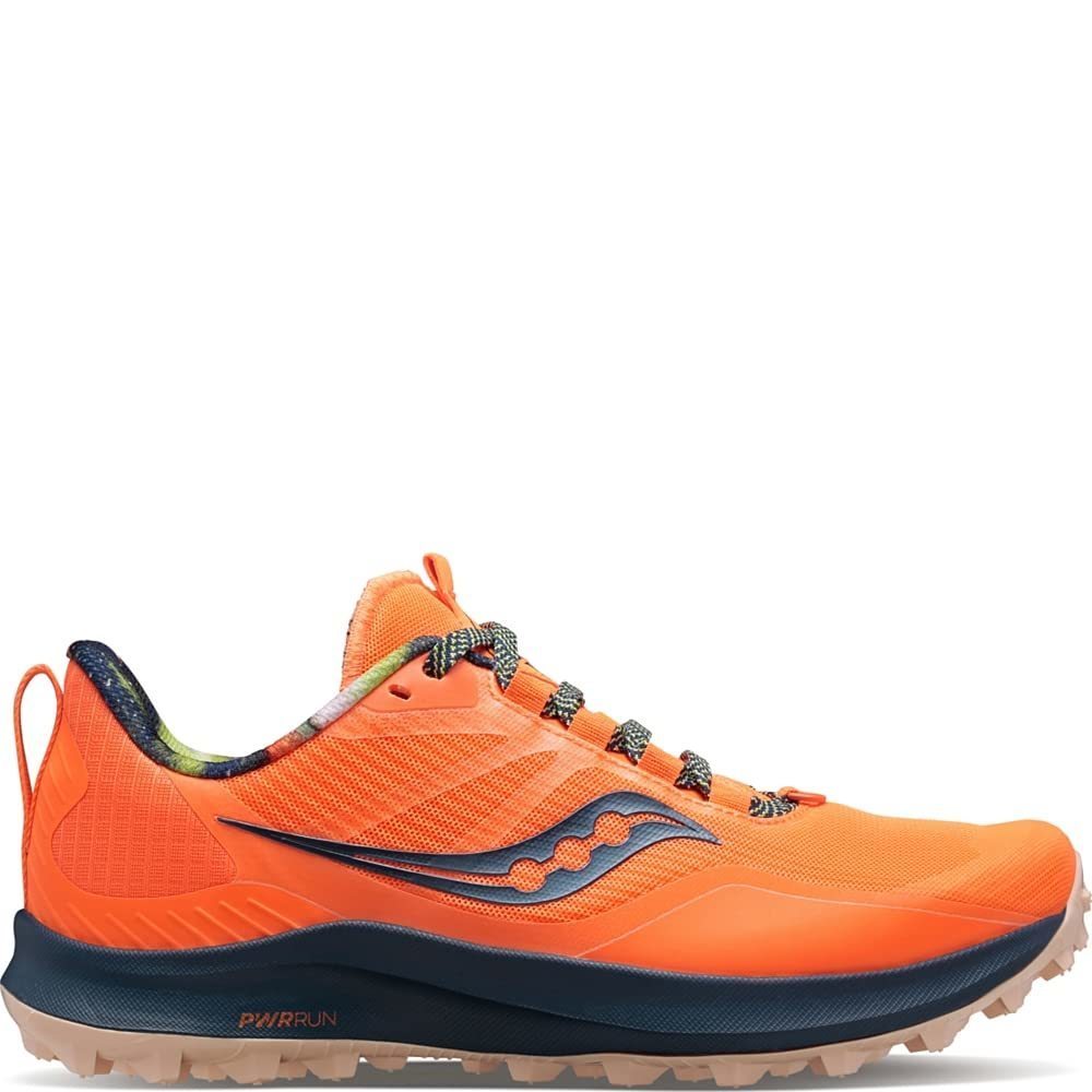 SAUCONY WOMEN'S PEREGRINE 12 SNEAKER, CAMPFIRE STORIES, 8